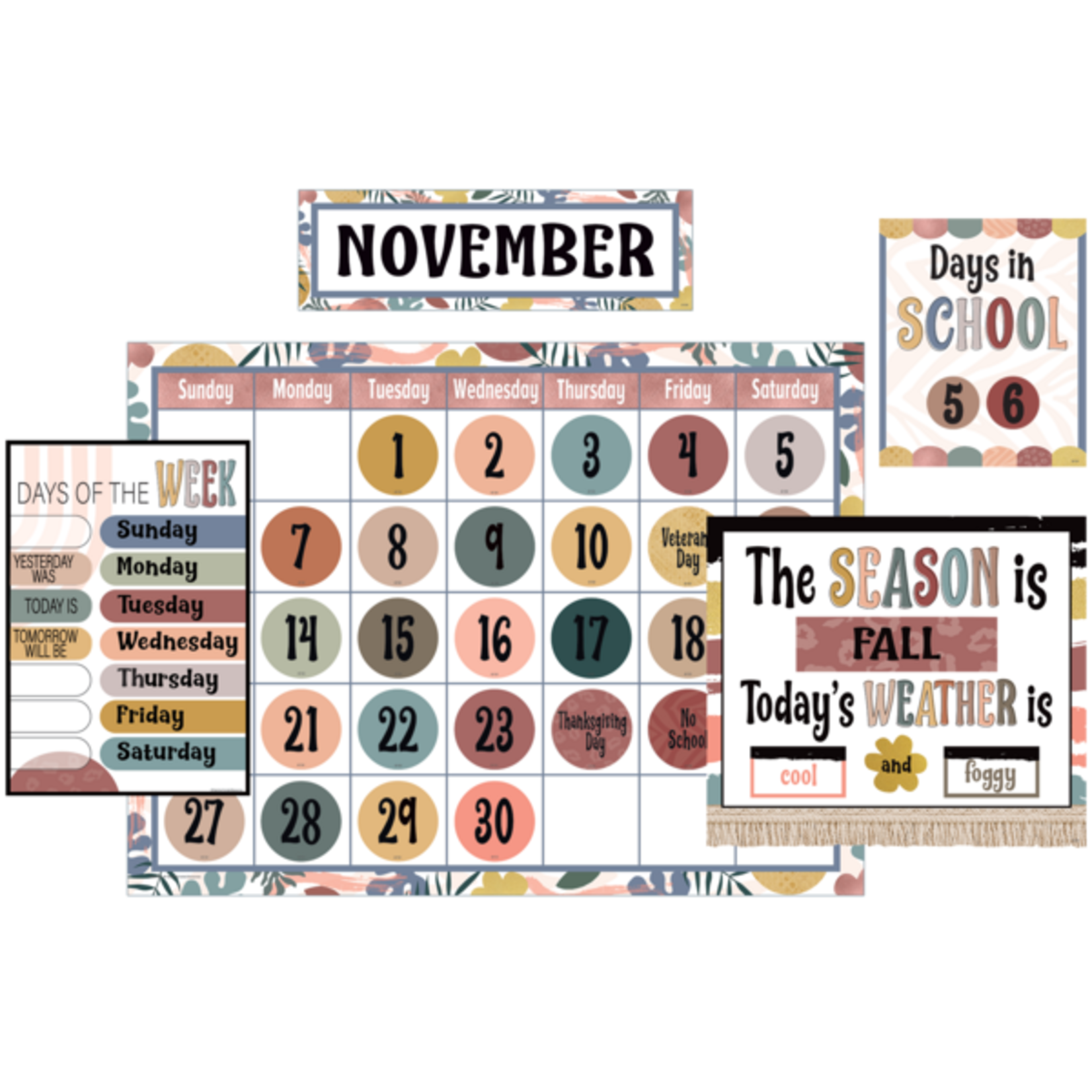 TEACHER CREATED RESOURCES Wonderfully Wild Calendar Bulletin Board
