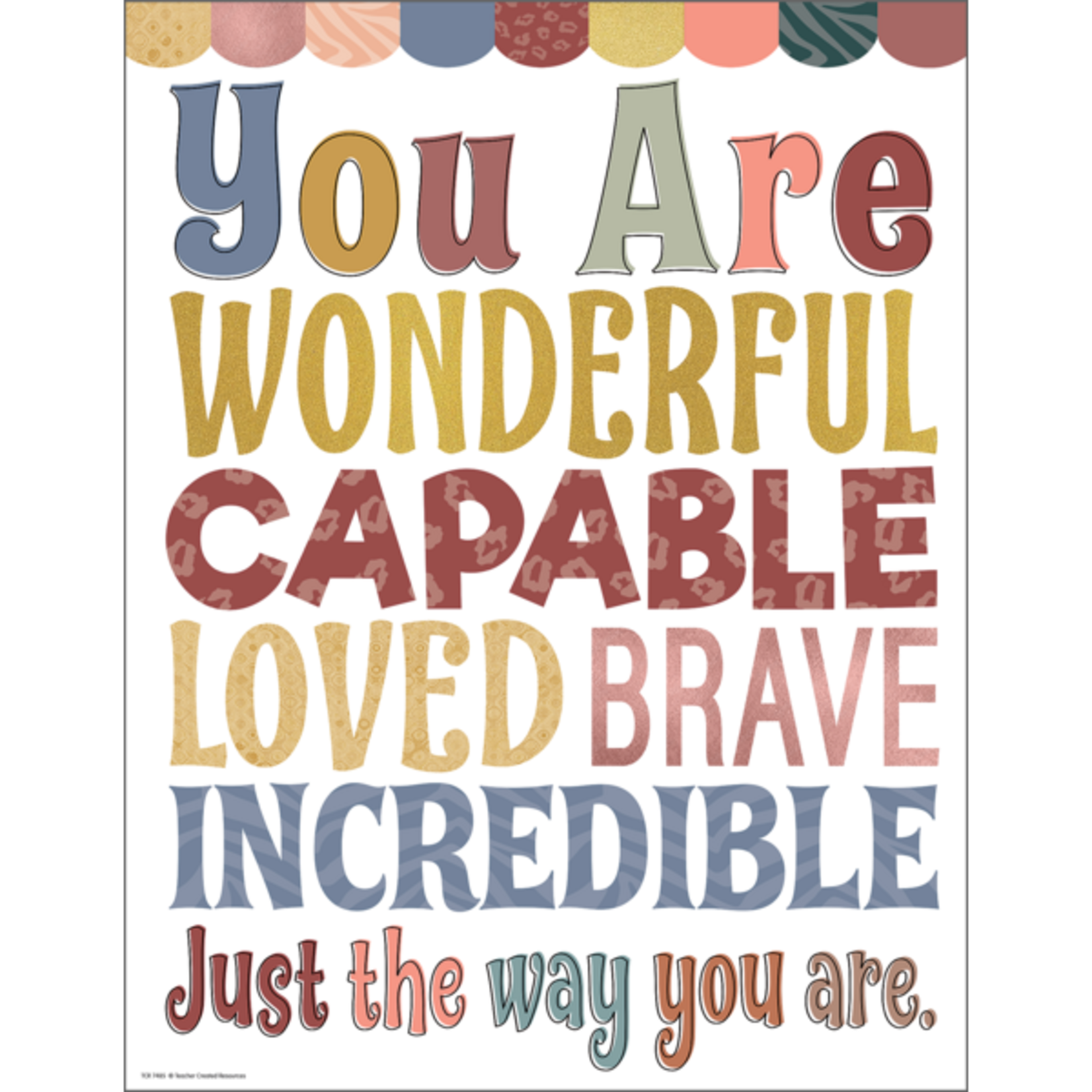 TEACHER CREATED RESOURCES Wonderfully Wild What Can I Say to Myself? Chart