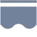 TEACHER CREATED RESOURCES Aegean Blue Scalloped Border Trim