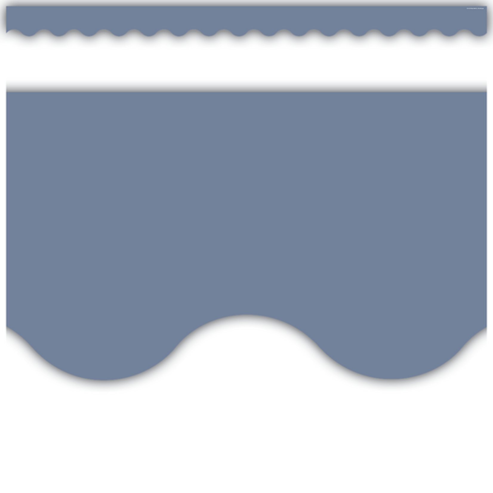 TEACHER CREATED RESOURCES Aegean Blue Scalloped Border Trim