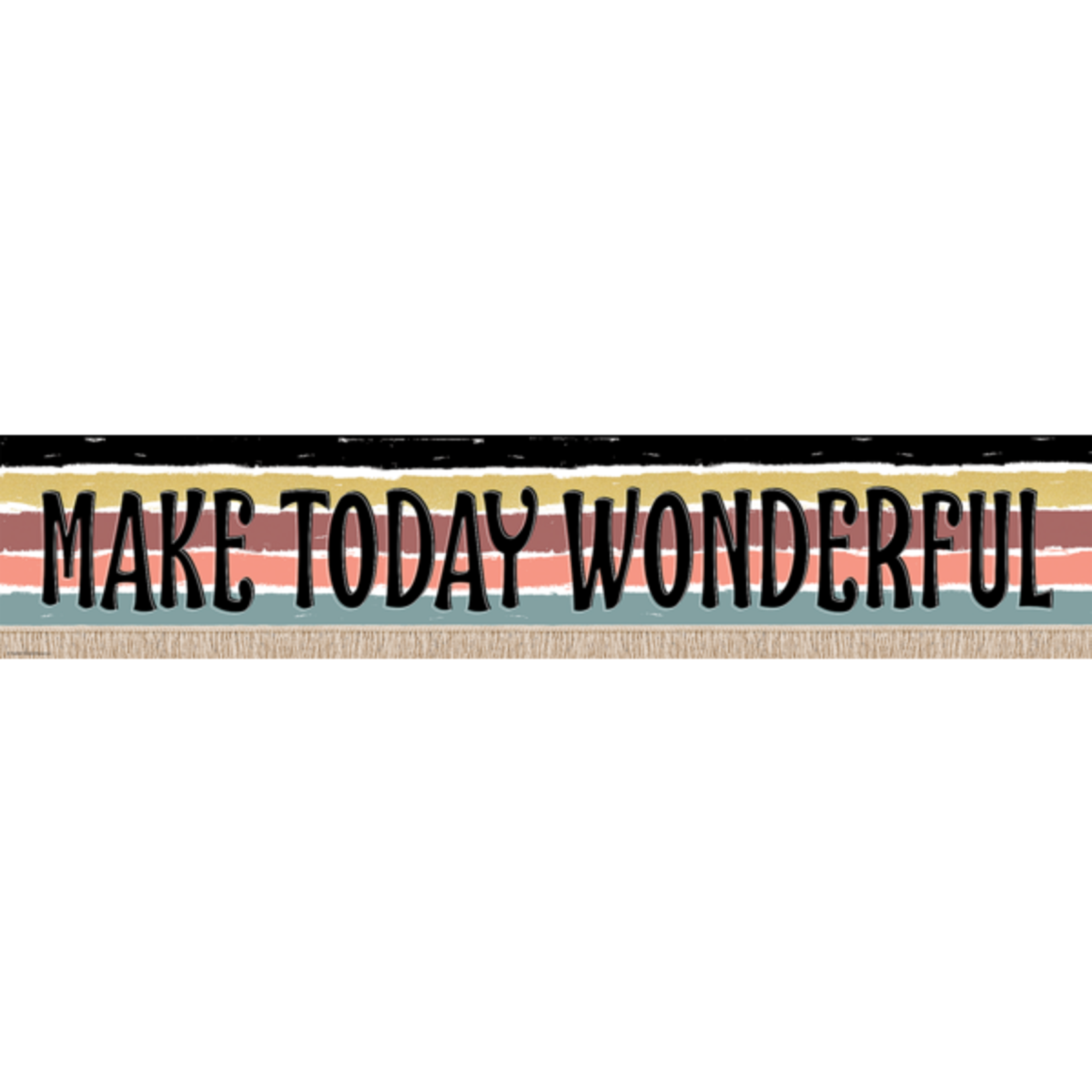 TEACHER CREATED RESOURCES Wonderfully Wild Make Today Wonderful Banner