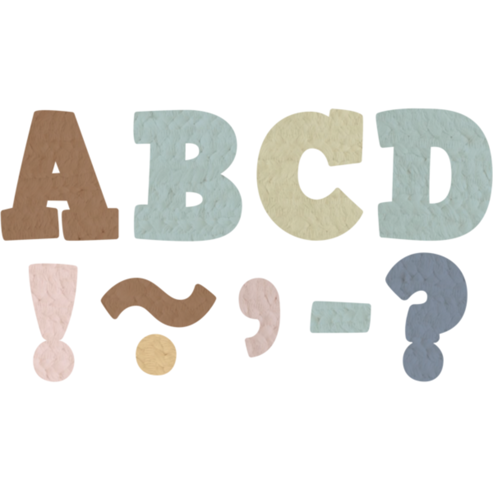 TEACHER CREATED RESOURCES Everyone is Welcome Bold Block 3" Magnetic Letters