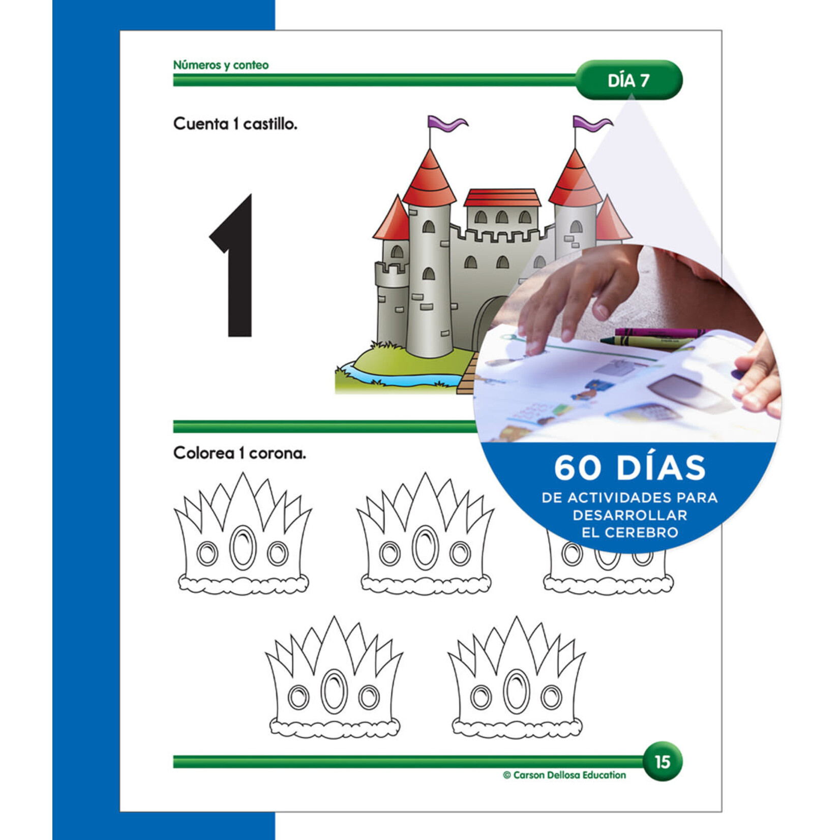 CARSON DELLOSA PUBLISHING CO Summer Bridge Activities Spanish Grade PreK-K Workbook