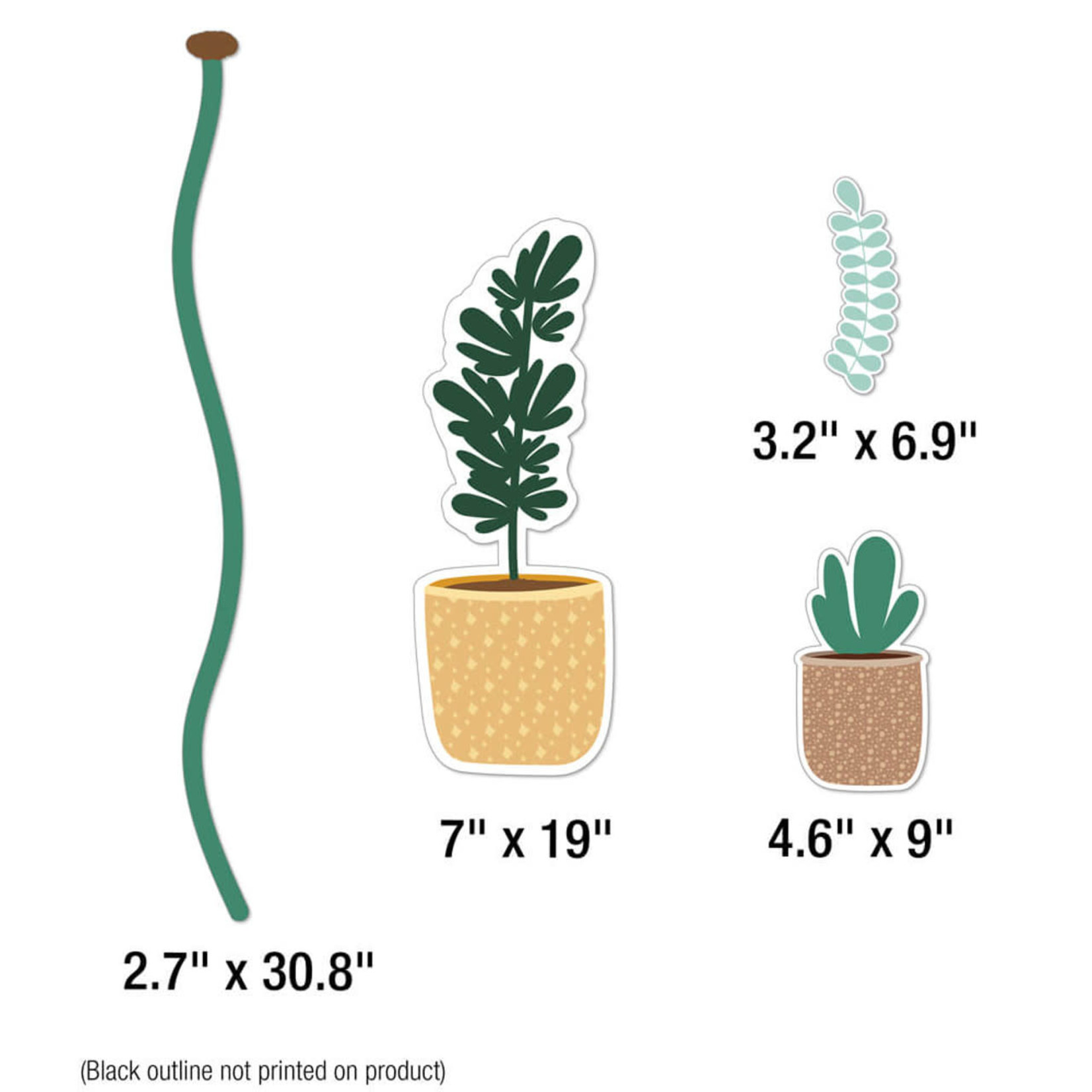 CARSON DELLOSA PUBLISHING CO Grow Together Watch Us Grow Bulletin Board Set