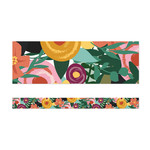 CARSON DELLOSA PUBLISHING CO Grow Together Floral Garden Straight Bulletin Board Borders