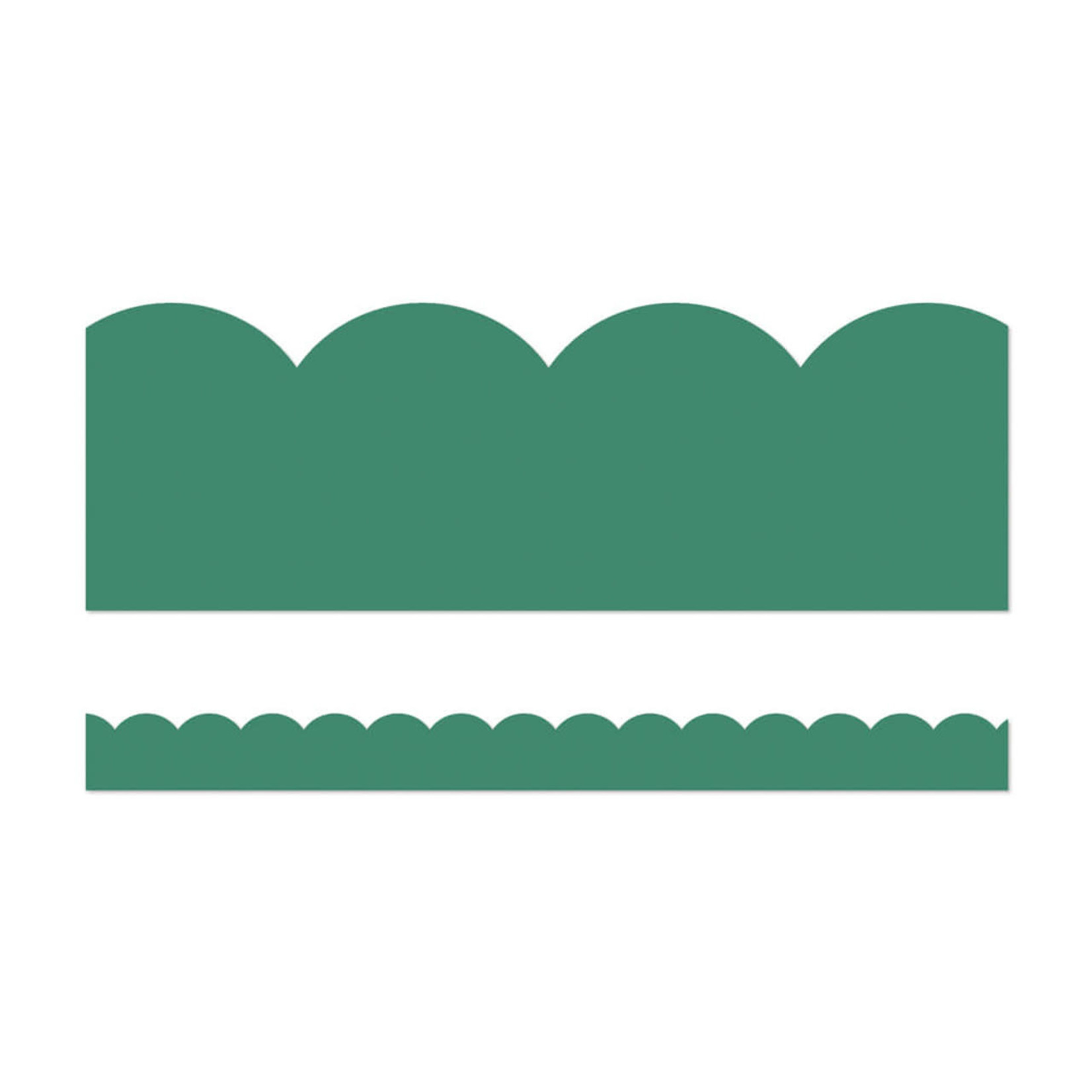 CARSON DELLOSA PUBLISHING CO Jade Green Scalloped Bulletin Board Borders
