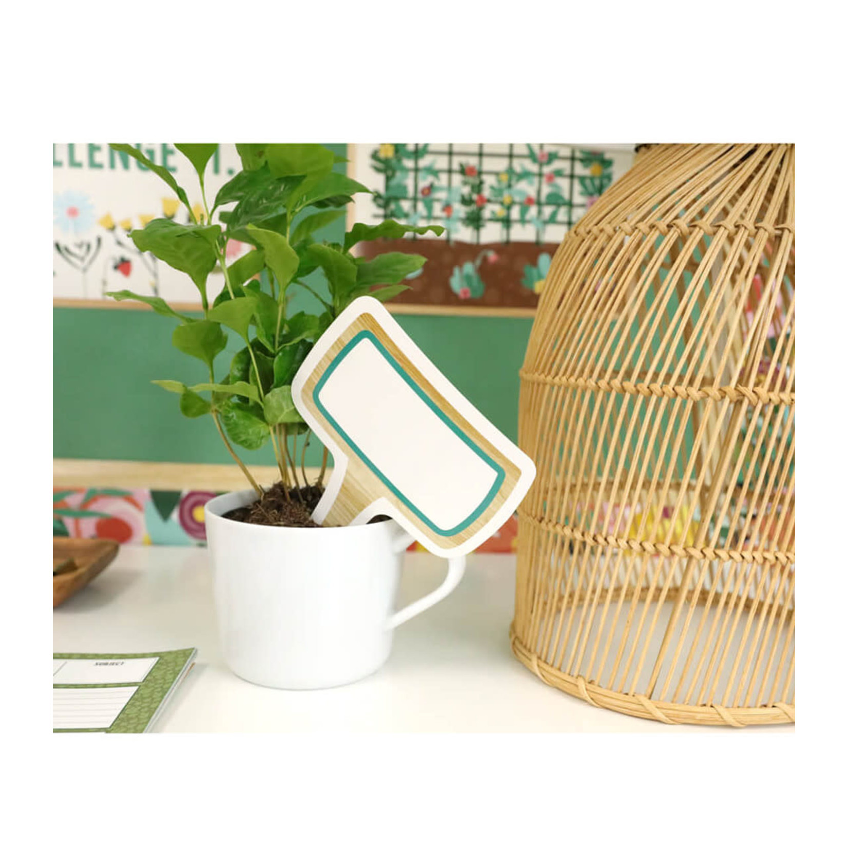 CARSON DELLOSA PUBLISHING CO Grow Together Boots, Pots, and Garden Signs Cutouts