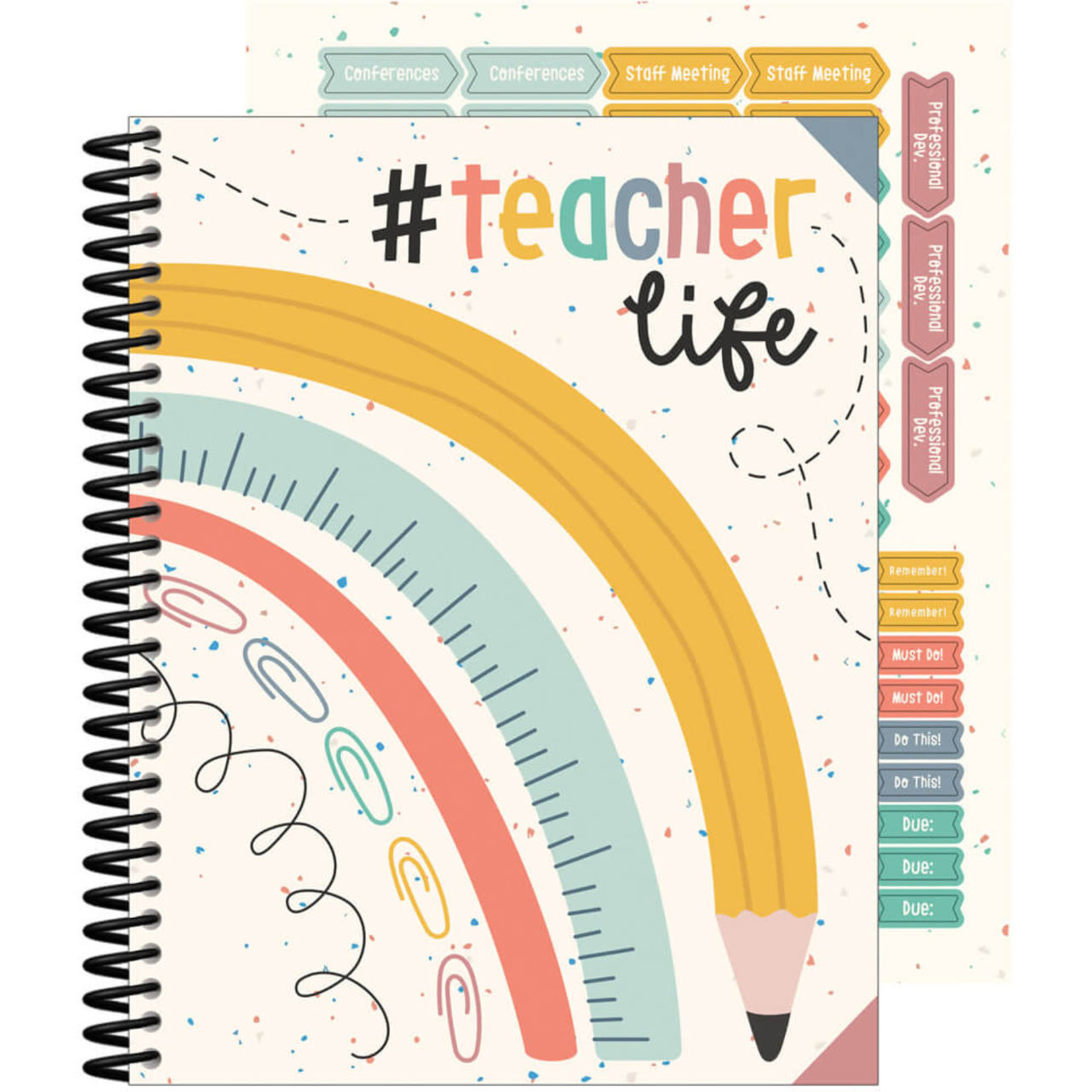 CARSON DELLOSA PUBLISHING CO We Belong Teacher Planner Paperback