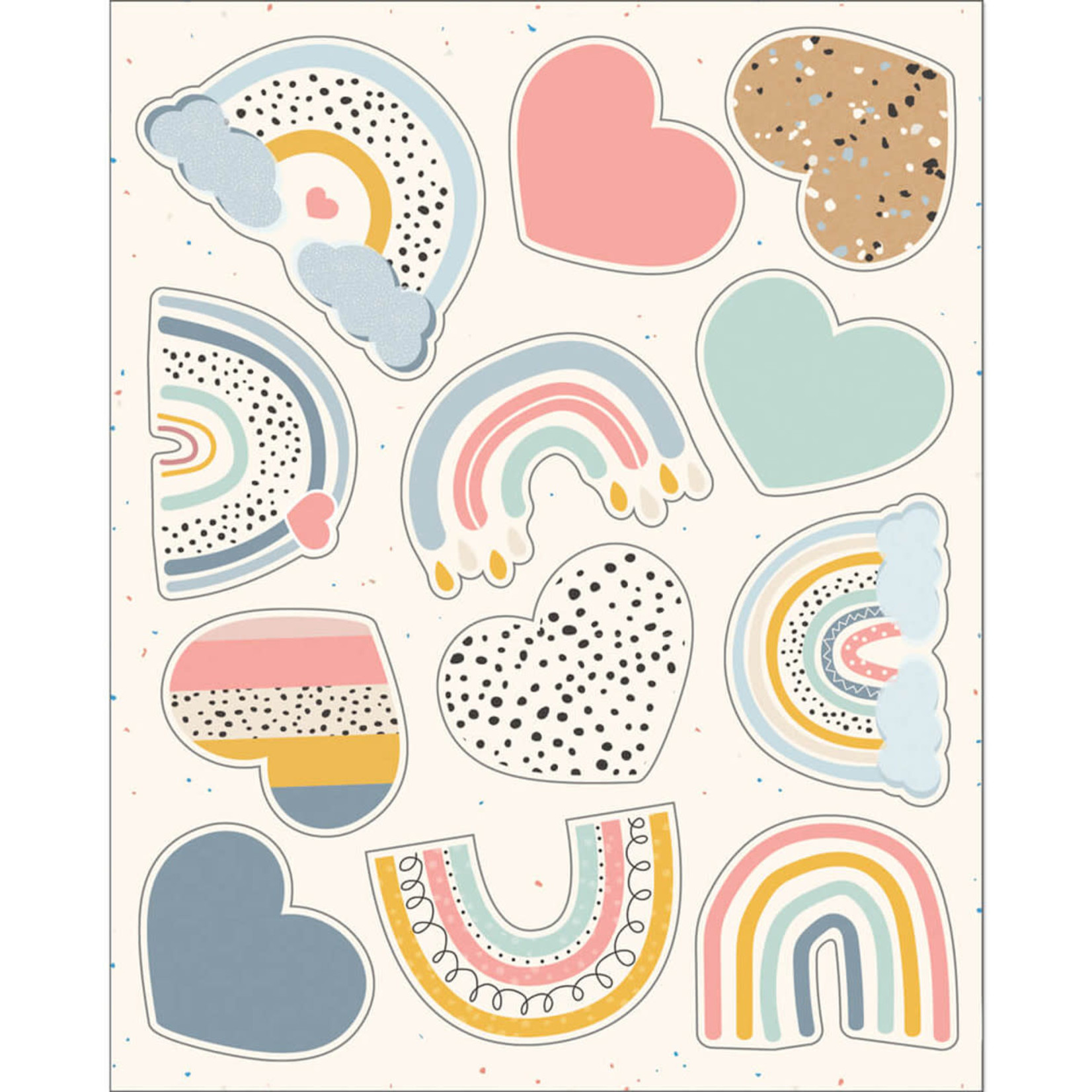 CARSON DELLOSA PUBLISHING CO We Belong Shape Stickers