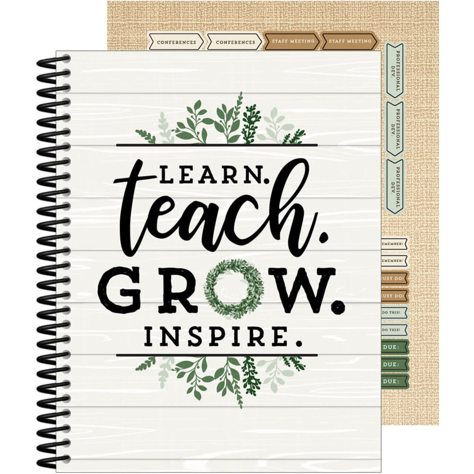 CARSON DELLOSA PUBLISHING CO Farmhouse Teacher Planner