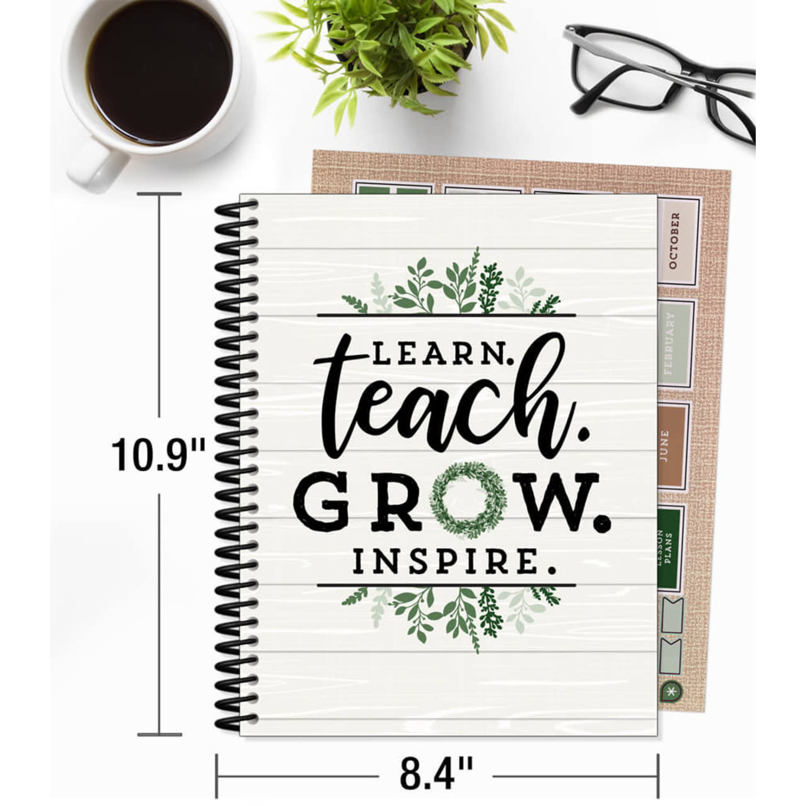 CARSON DELLOSA PUBLISHING CO Farmhouse Teacher Planner