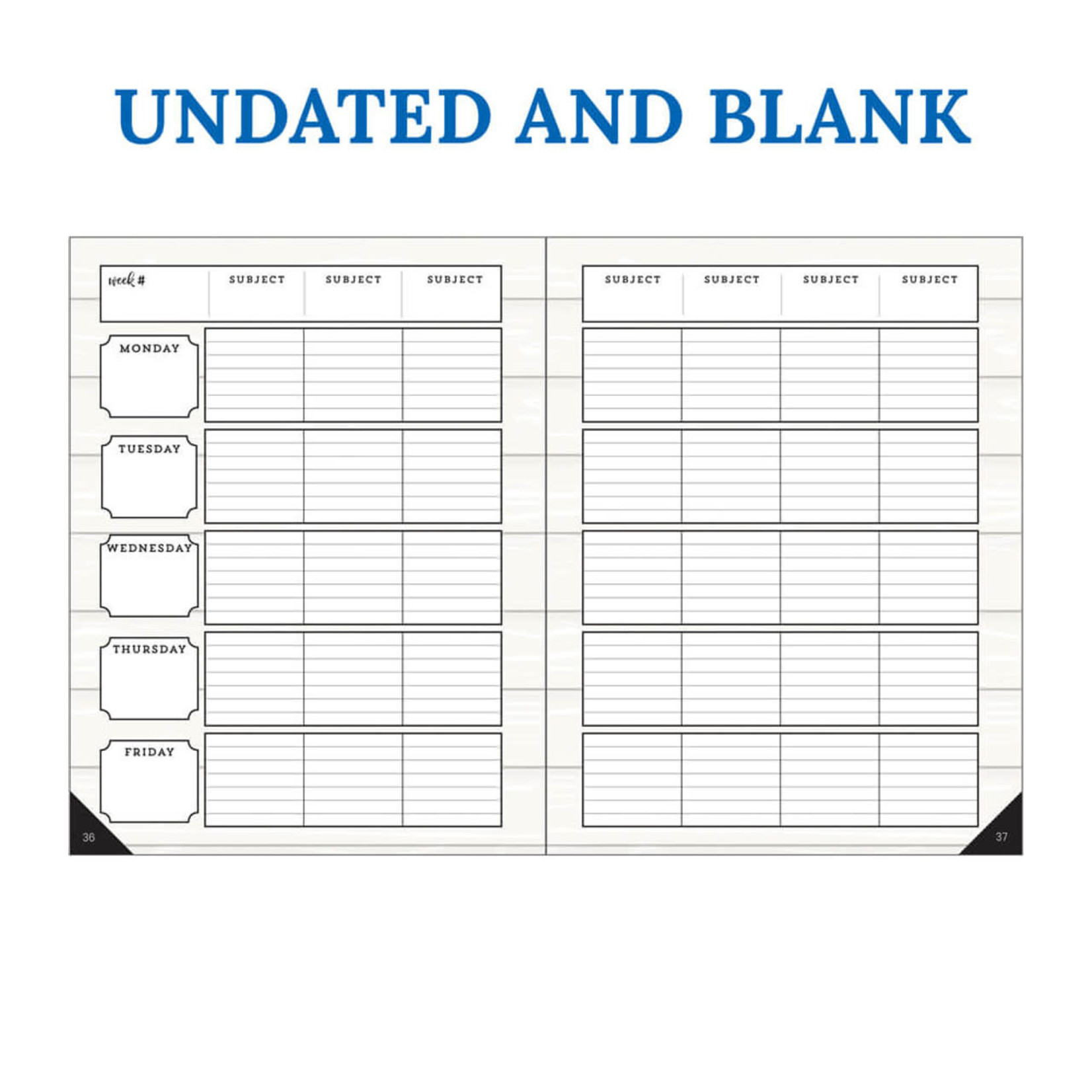 CARSON DELLOSA PUBLISHING CO Farmhouse Teacher Planner
