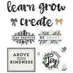 CARSON DELLOSA PUBLISHING CO Farmhouse Motivational Signs Bulletin Board Set