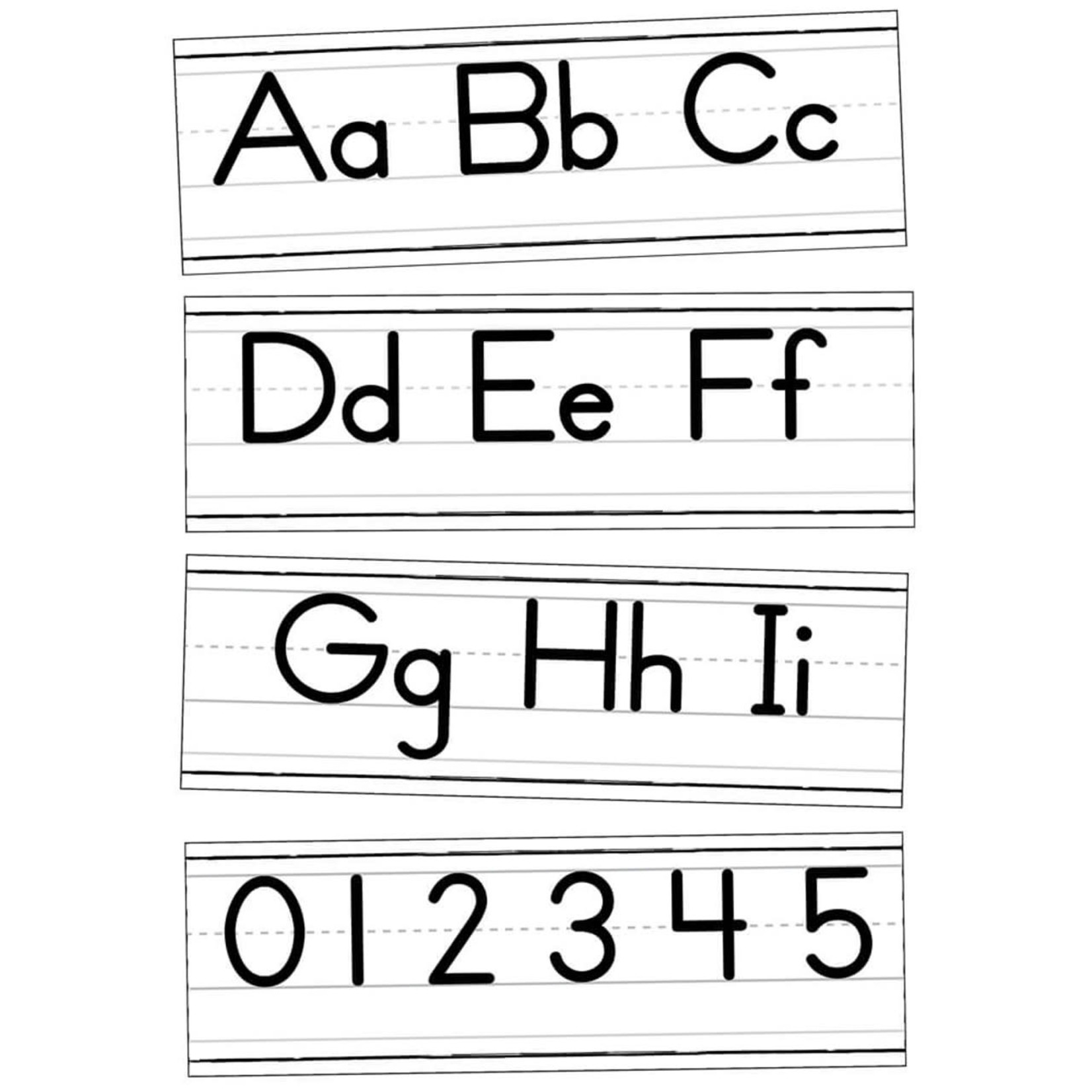 CARSON DELLOSA PUBLISHING CO Farmhouse Alphabet Line: Manuscript Bulletin Board Set Grade PK-2