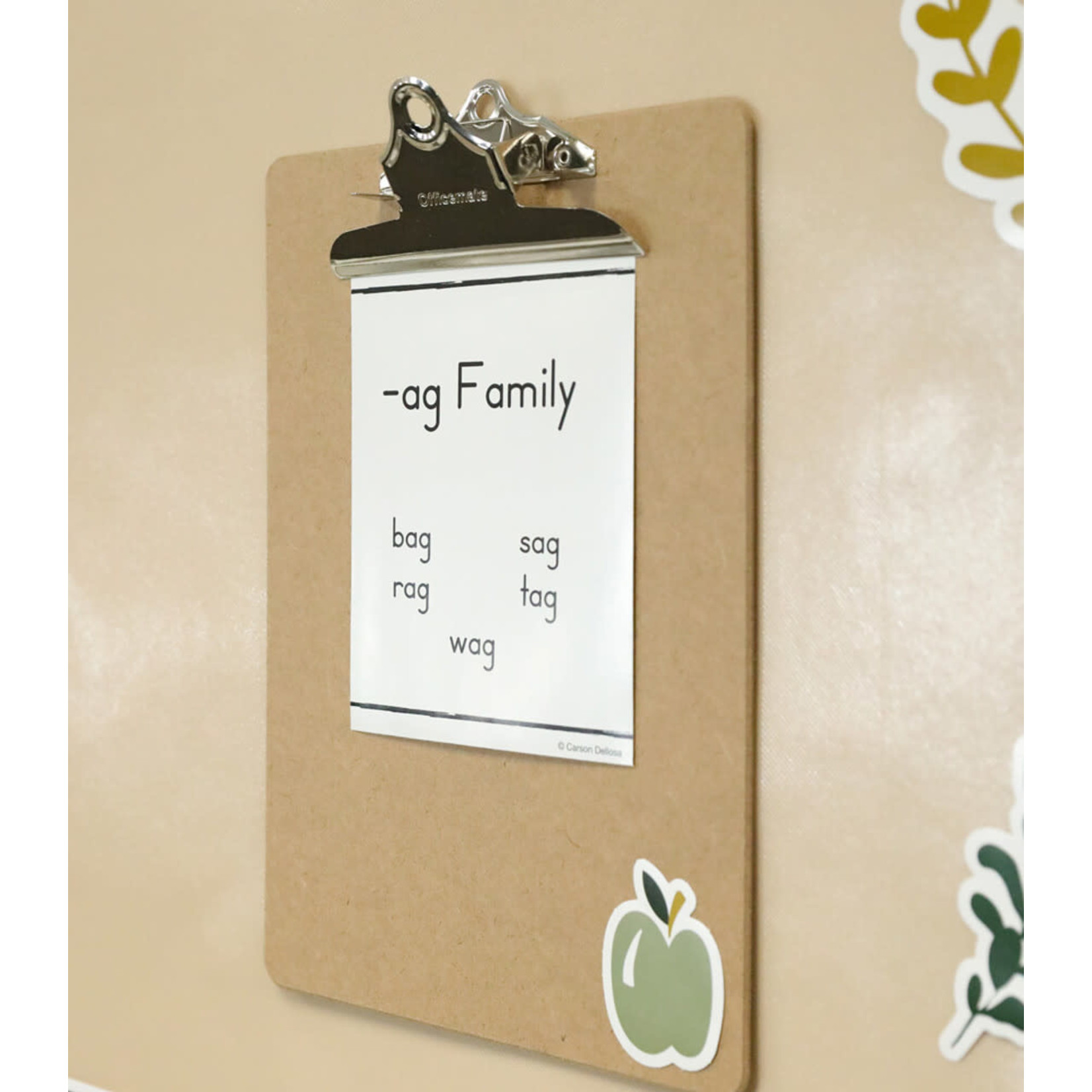 CARSON DELLOSA PUBLISHING CO Farmhouse Alphabet Line: Manuscript Bulletin Board Set Grade PK-2