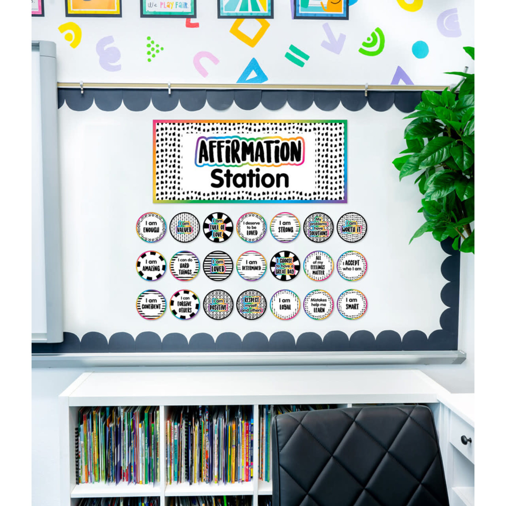CARSON DELLOSA PUBLISHING CO Affirmation Station Bulletin Board Set