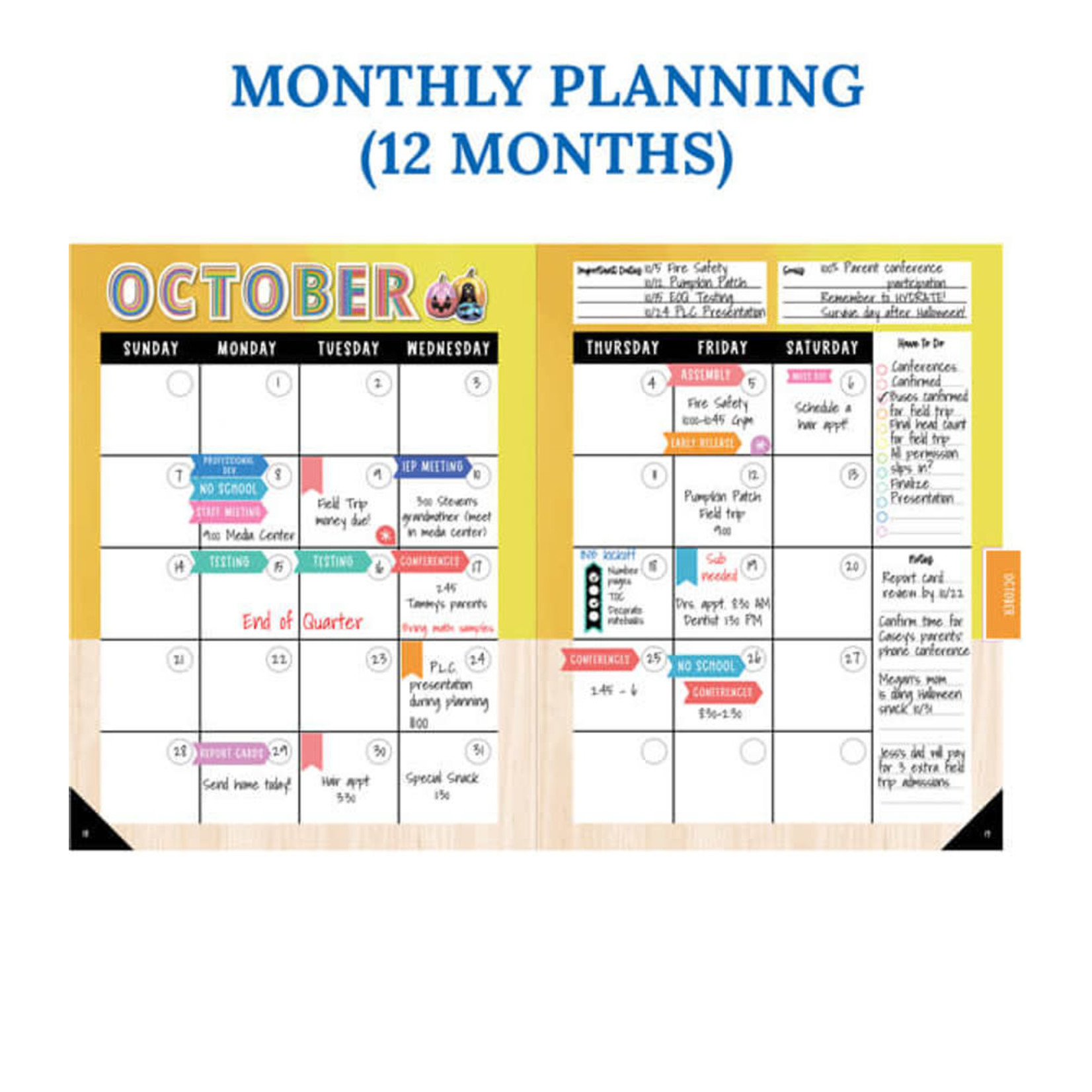 CARSON DELLOSA PUBLISHING CO Creatively Inspired Teacher Planner