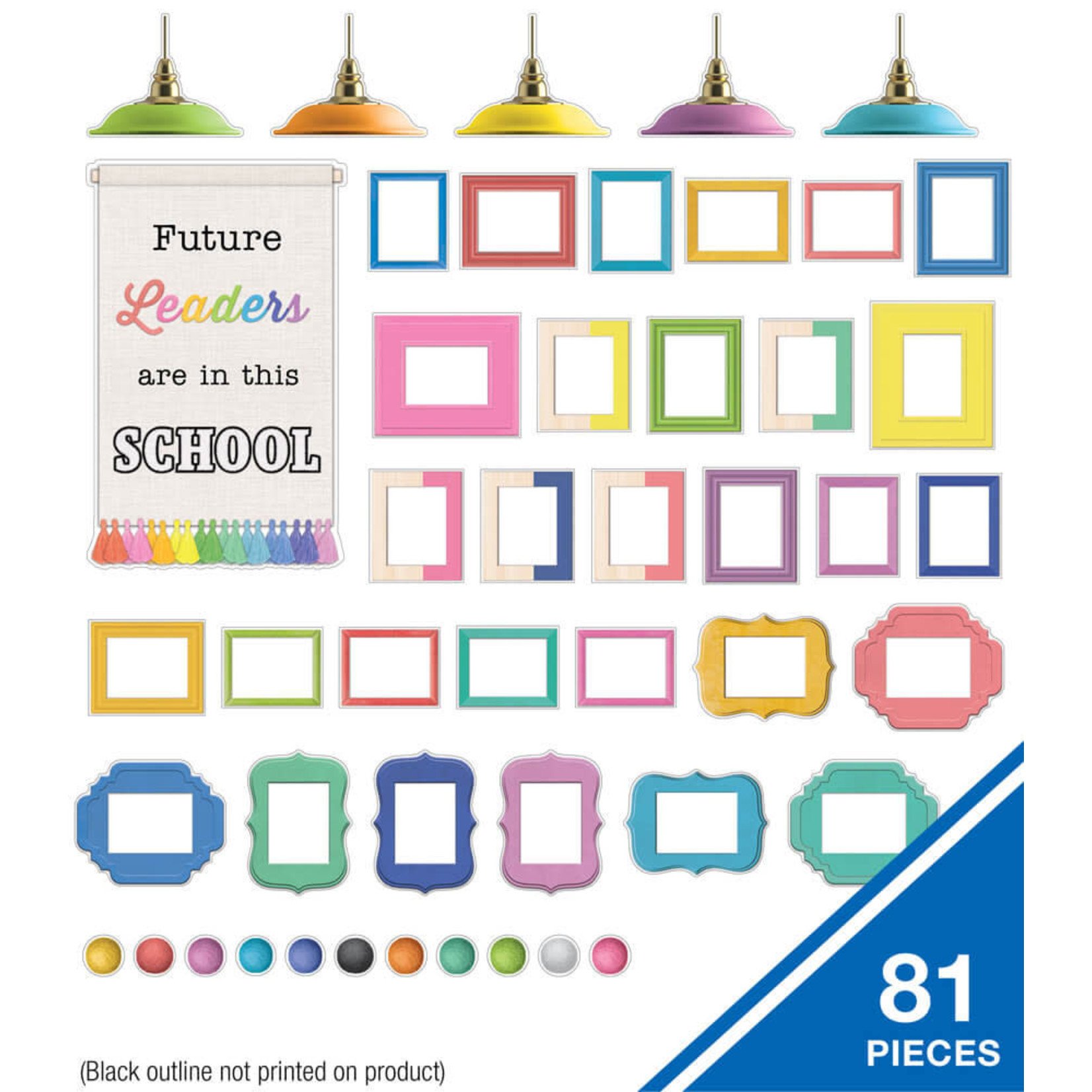 CARSON DELLOSA PUBLISHING CO Creatively Inspired Future Leaders Bulletin Board Set