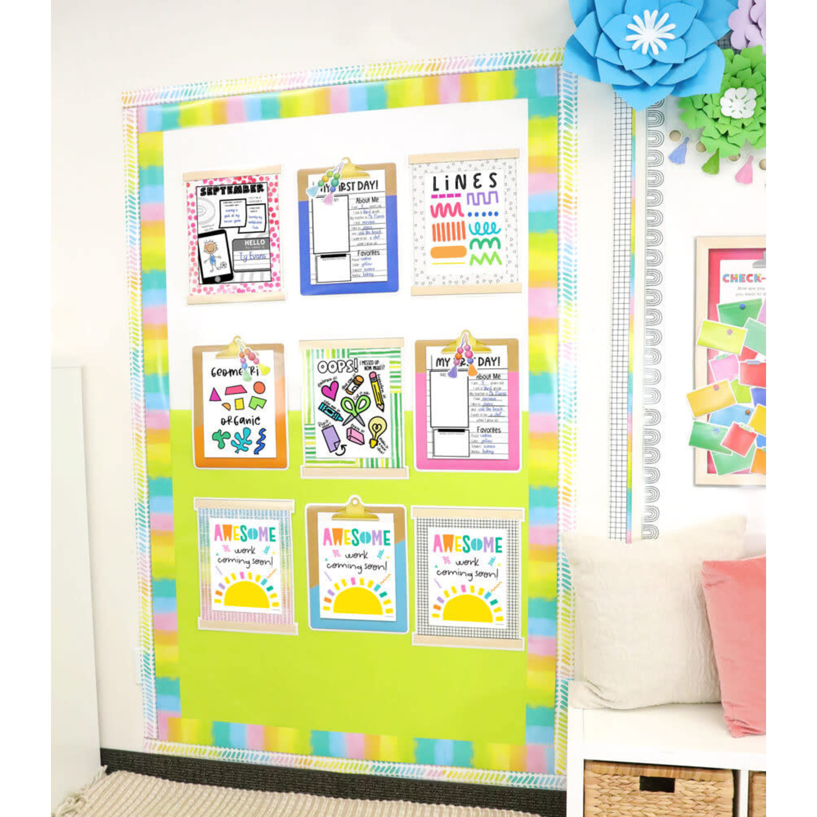 CARSON DELLOSA PUBLISHING CO Creatively Inspired Classroom Display Pack Bulletin Board Set