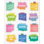 CARSON DELLOSA PUBLISHING CO Creatively Inspired Doodle Motivational Shape Stickers