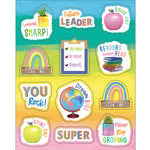 CARSON DELLOSA PUBLISHING CO Creatively Inspired Motivational Shape Stickers