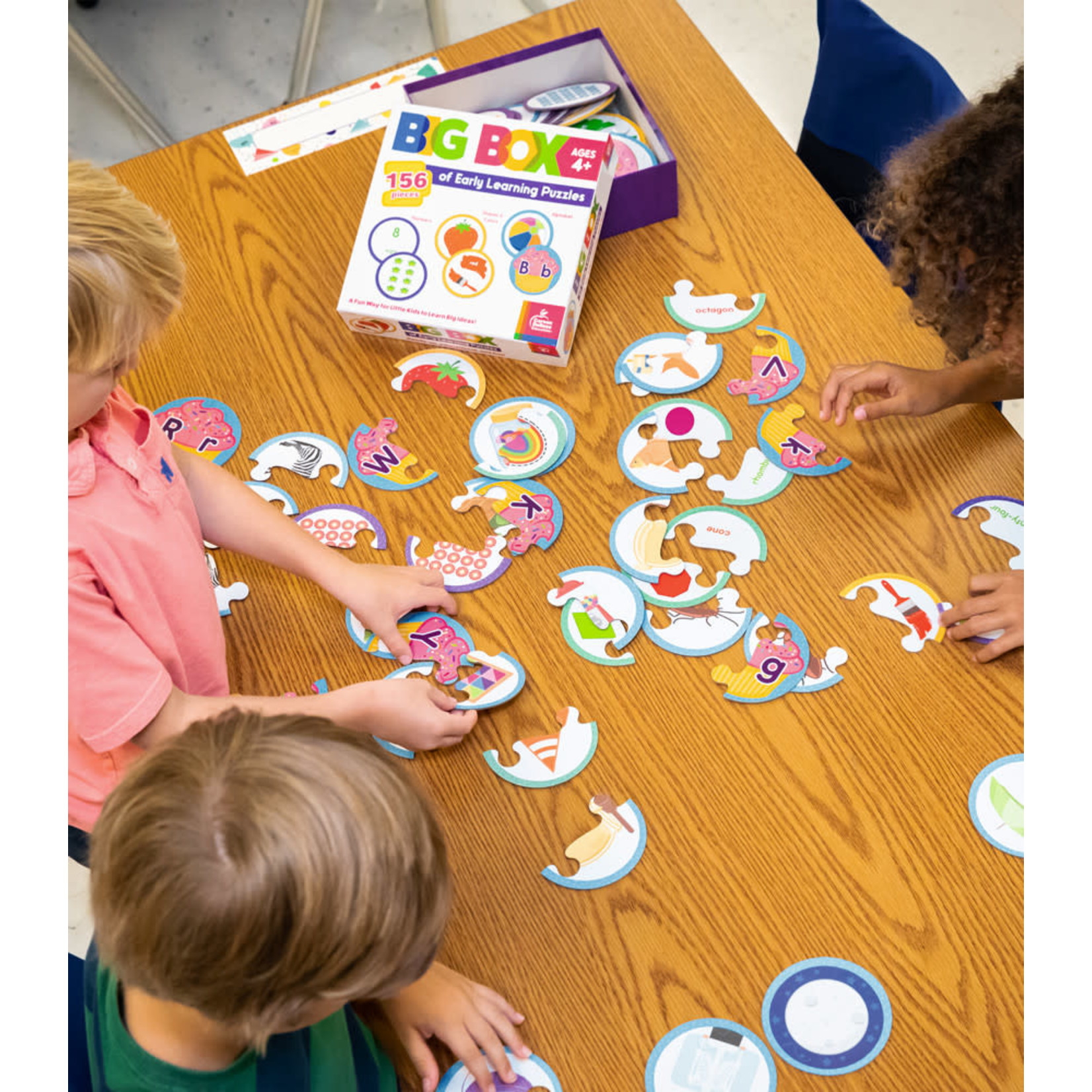 CARSON DELLOSA PUBLISHING CO Big Box of Early Learning Puzzle Grade PK-1