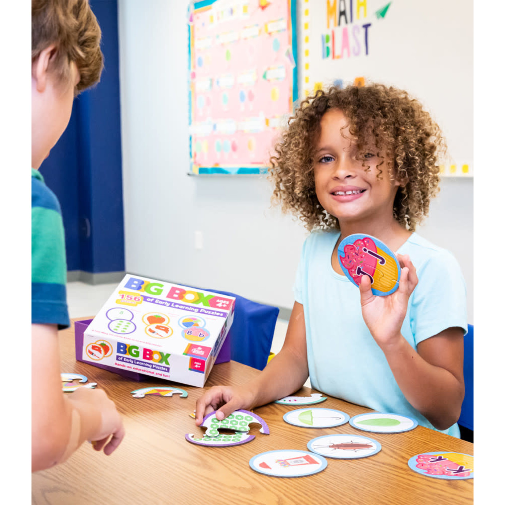 CARSON DELLOSA PUBLISHING CO Big Box of Early Learning Puzzle Grade PK-1