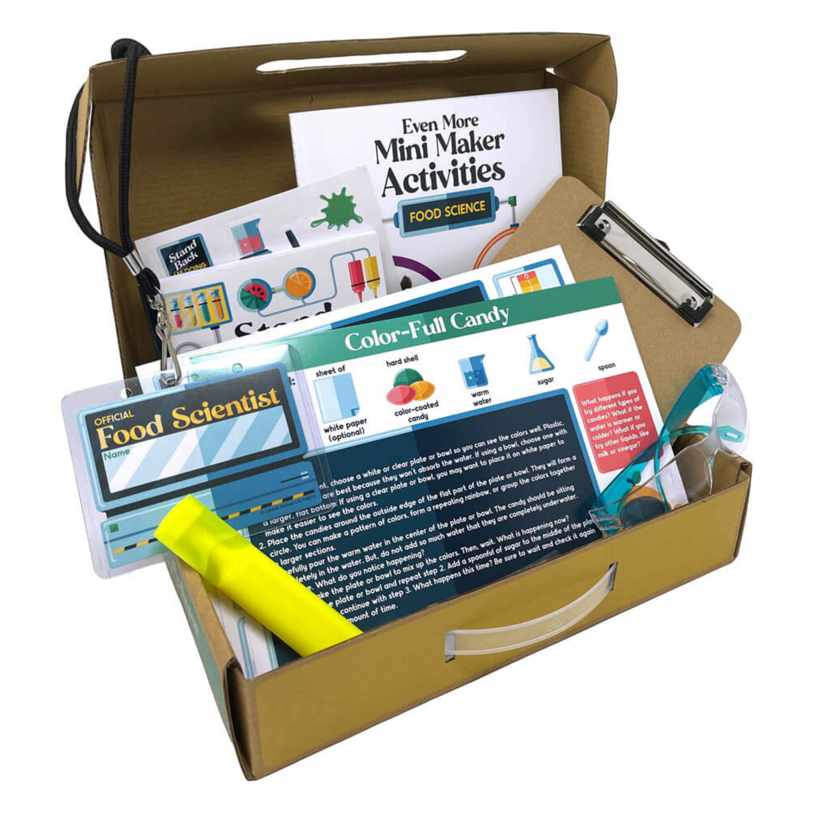 CARSON DELLOSA PUBLISHING CO Mini Maker Kit: Food Science Activity Kit Grade 2-5