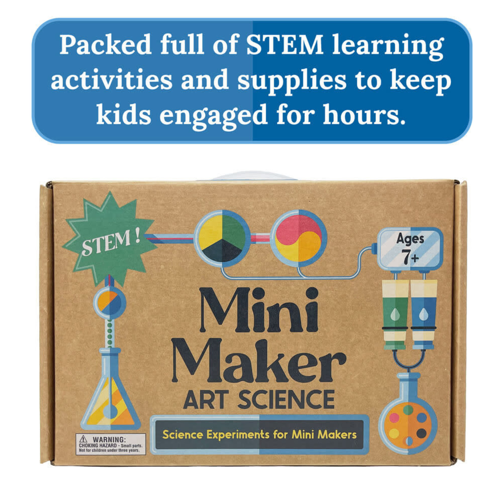 CARSON DELLOSA PUBLISHING CO Mini Maker Kit: Art Science Activity Kit Grade 2-5