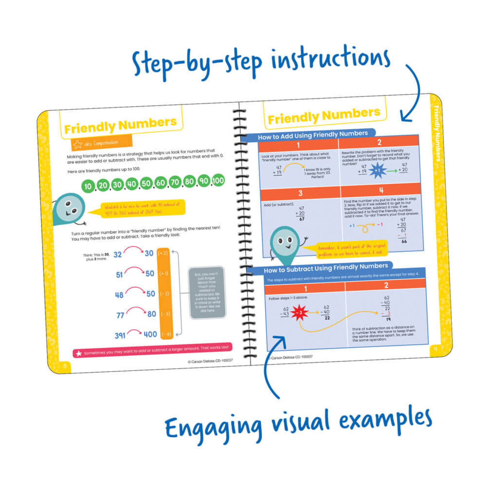 CARSON DELLOSA PUBLISHING CO Addition & Subtraction Strategies Resource Book Grade 2-3