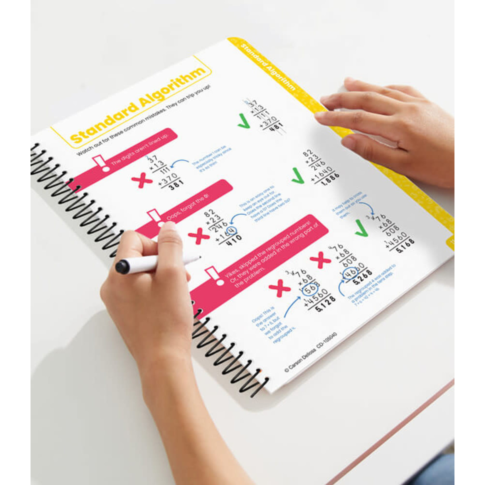 CARSON DELLOSA PUBLISHING CO Intermediate Multiplication Strategies Resource Book Grade 4-6