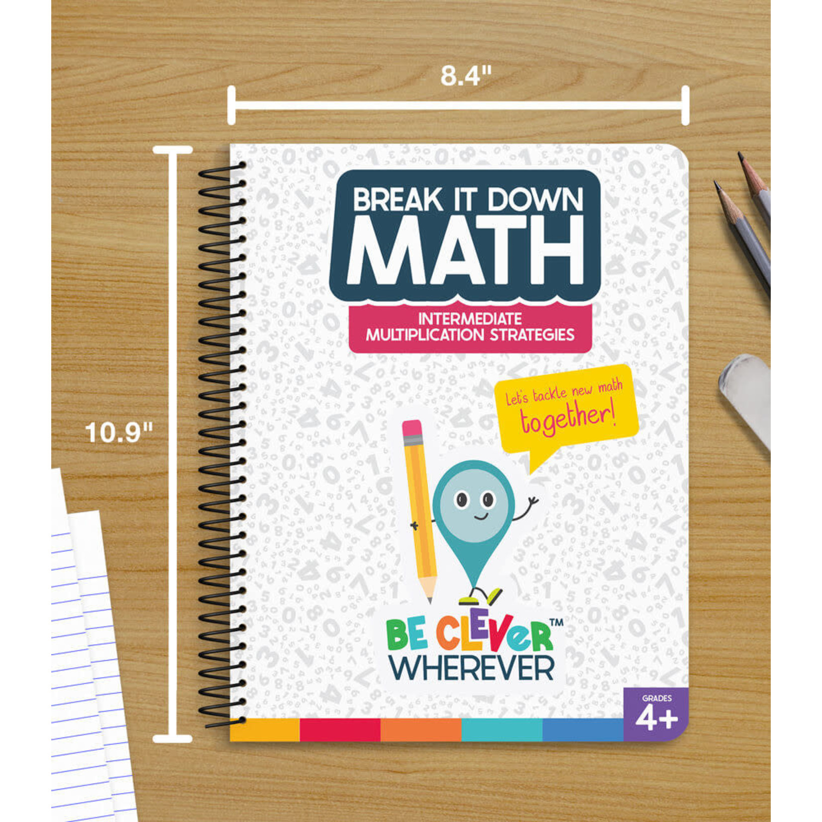 CARSON DELLOSA PUBLISHING CO Intermediate Multiplication Strategies Resource Book Grade 4-6