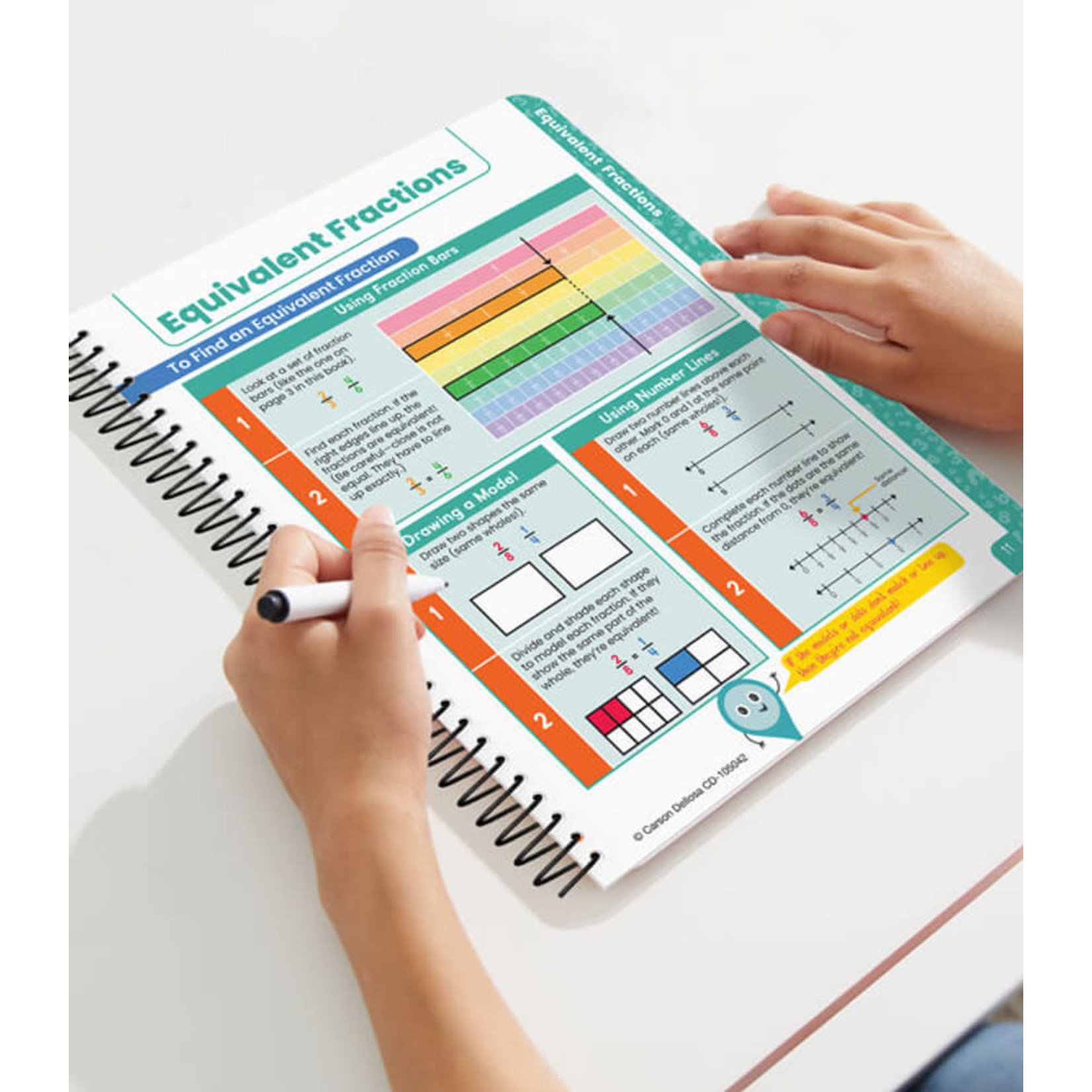 CARSON DELLOSA PUBLISHING CO Intro to Fractions Resource Book Grade 2-4