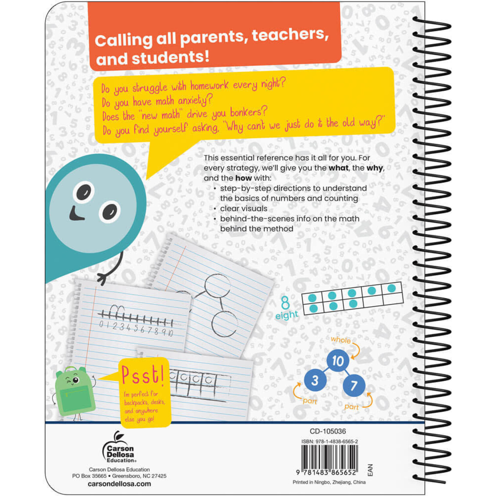 CARSON DELLOSA PUBLISHING CO Tools for Numbers & Counting Resource Book Grade K-1