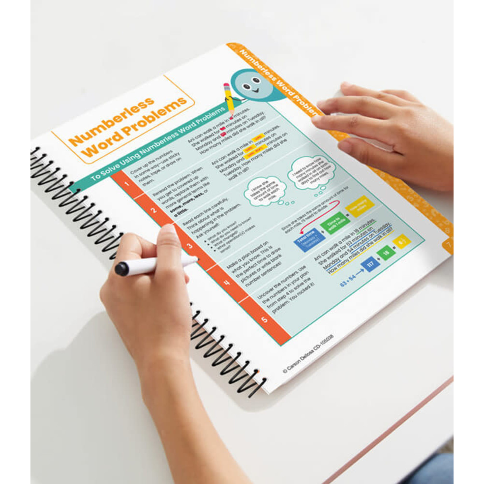 CARSON DELLOSA PUBLISHING CO Word Problem Strategies Resource Book Grade 3-5
