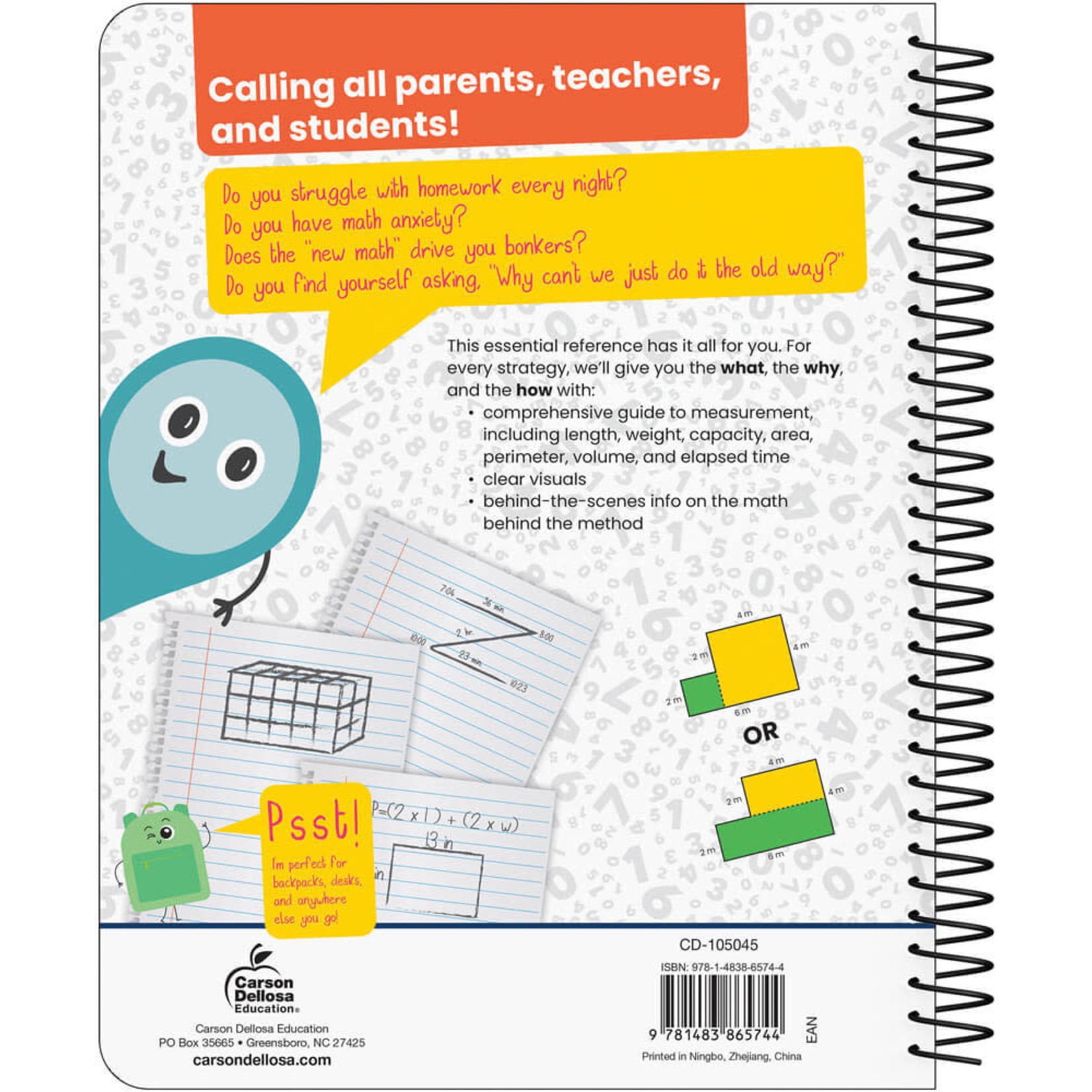 CARSON DELLOSA PUBLISHING CO All Things Measurement Resource Book Grade 3-5