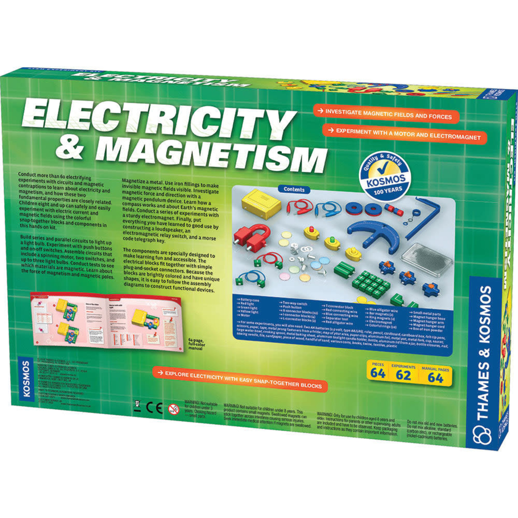Electricity & Magnetism Science Kit