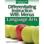Differentiating Instruction With Menus: Language Arts (Grades K-2) 1st Edition