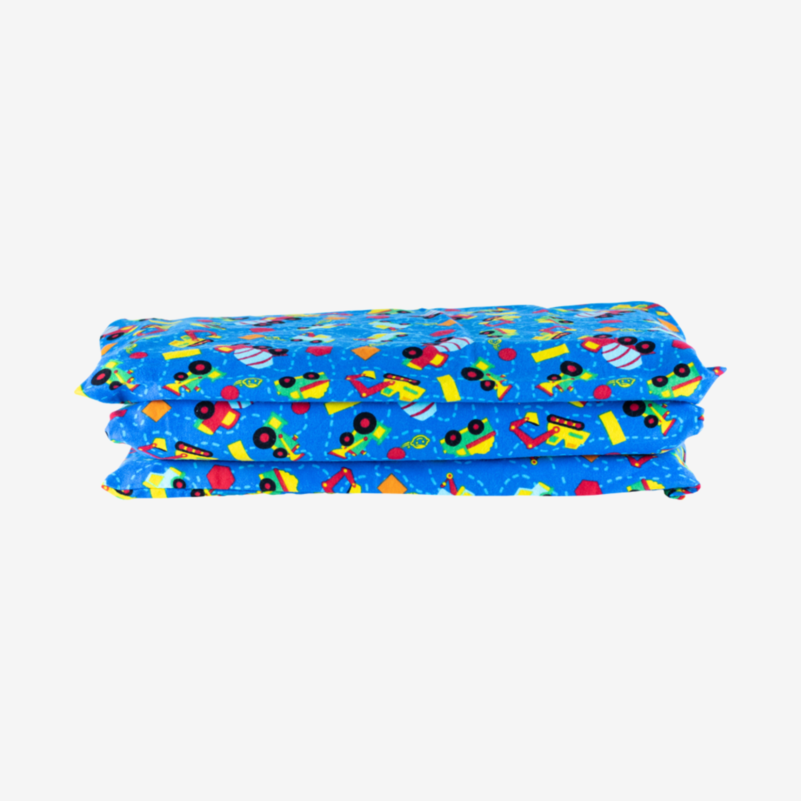 Trucks N' Tractors Kindermats Full Cover Sheet 100% Flannel Cotton