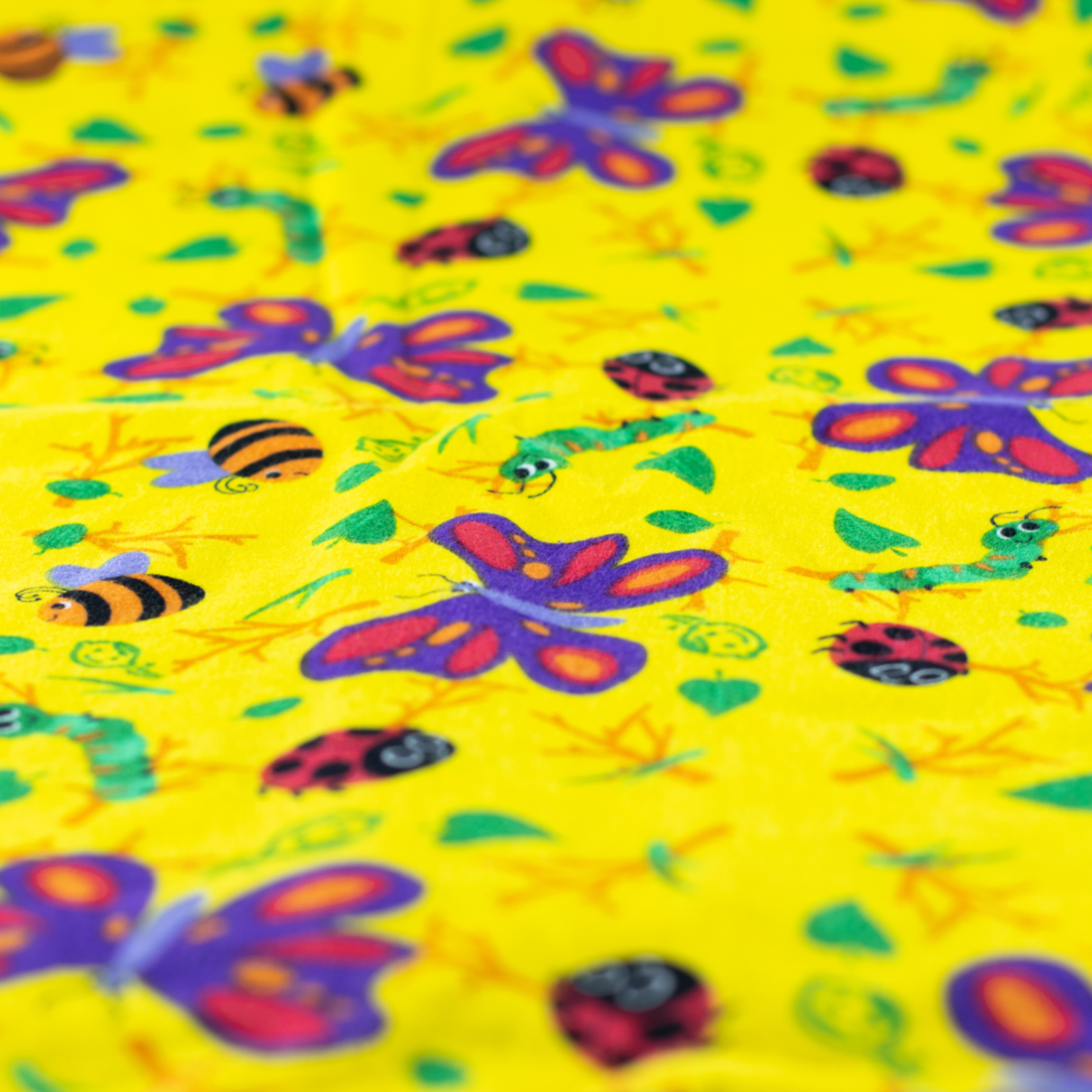 Bug Buddies Kindermats Full Cover Sheet 100 % Fennel Cotton