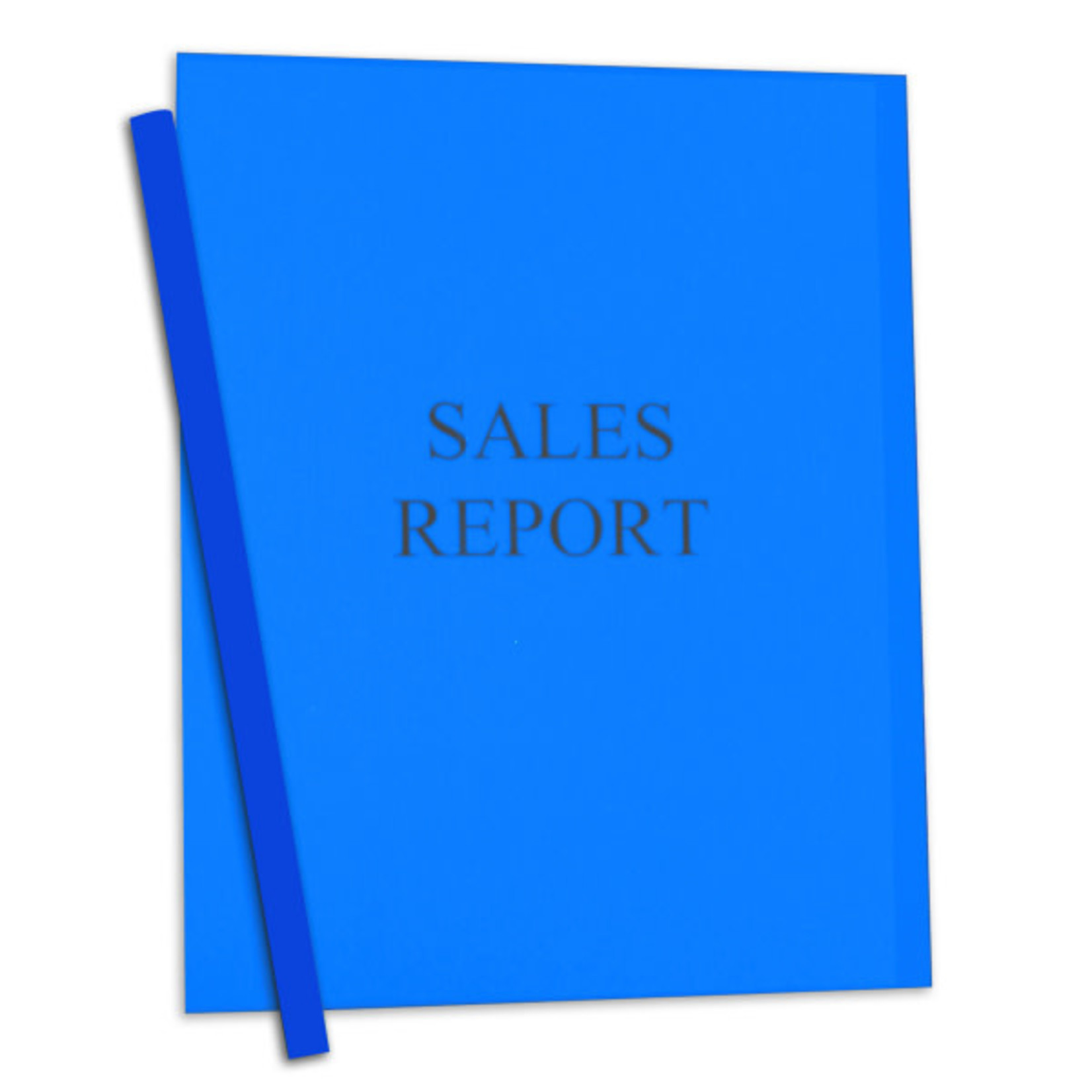 Vinyl Report Covers with Binding Bars, Blue, 11 x 8 1/2