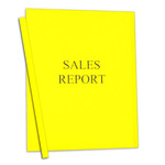Vinyl Report Covers with Binding Bars, Yellow, 11 x 8 1/2