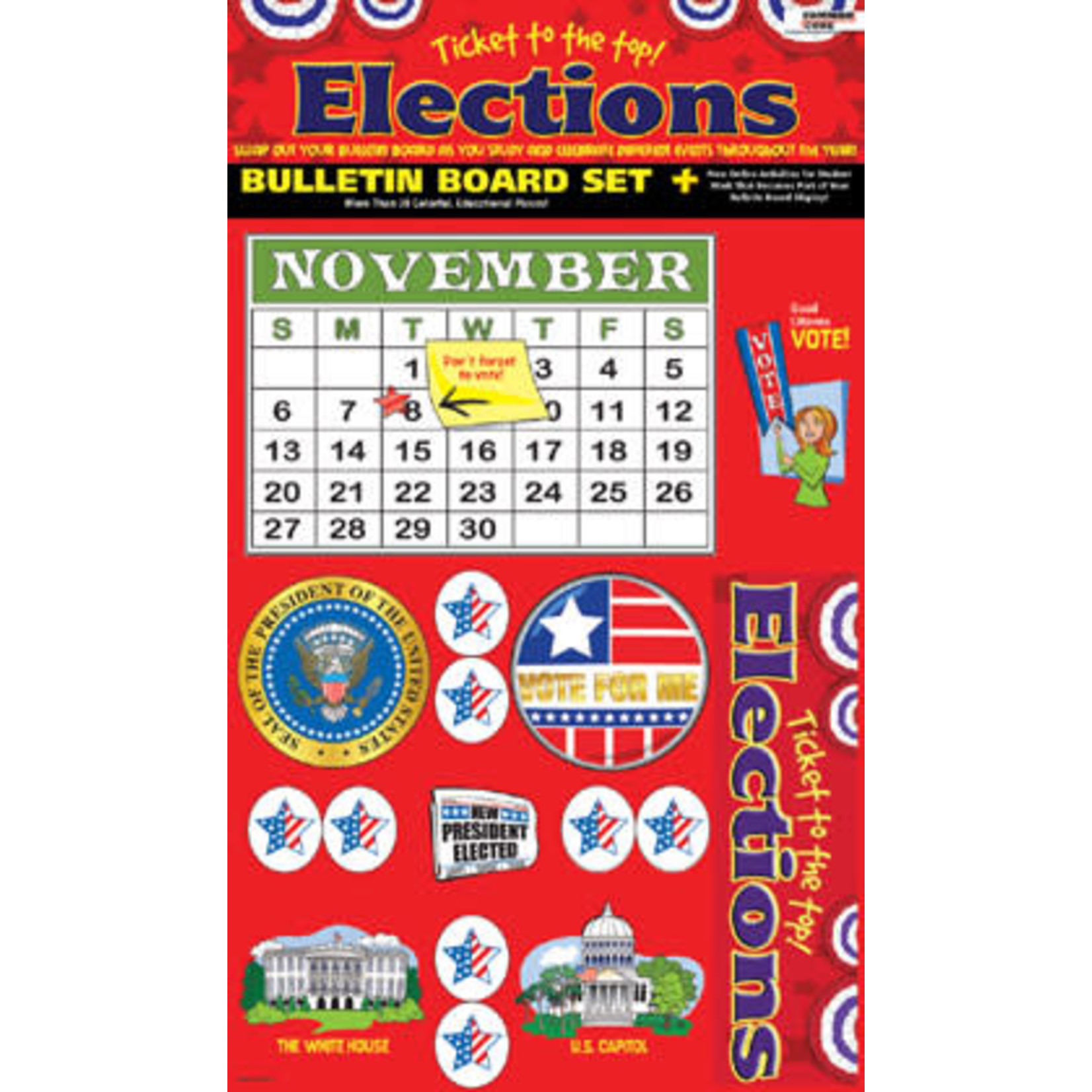 Ticket to the Top - Presidential Elections Bulletin Board