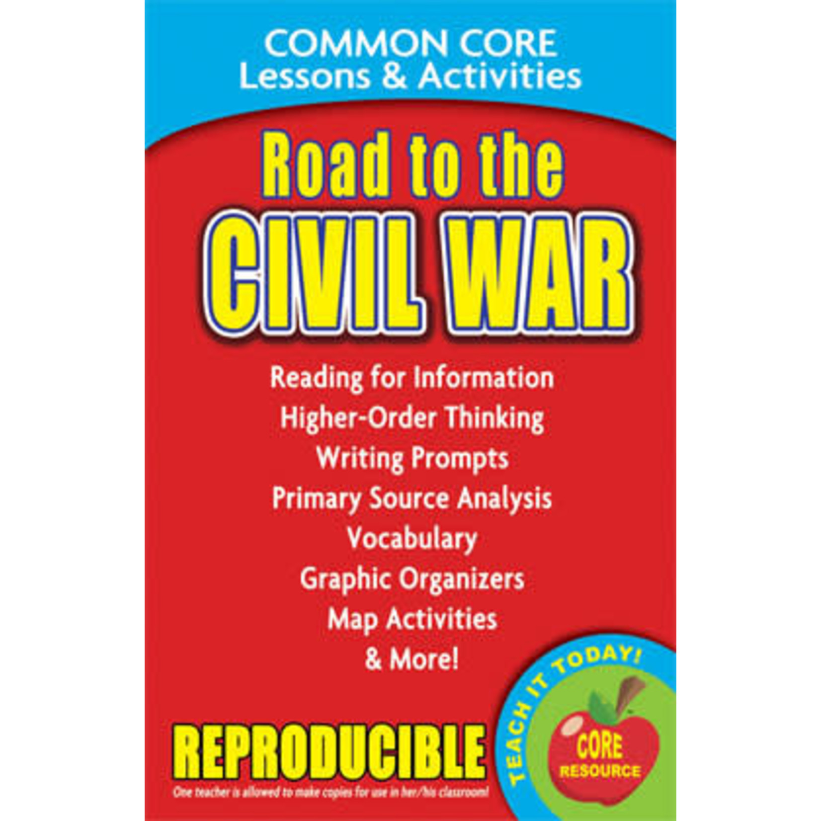 Road to the Civil War – Common Core Lessons & Activities