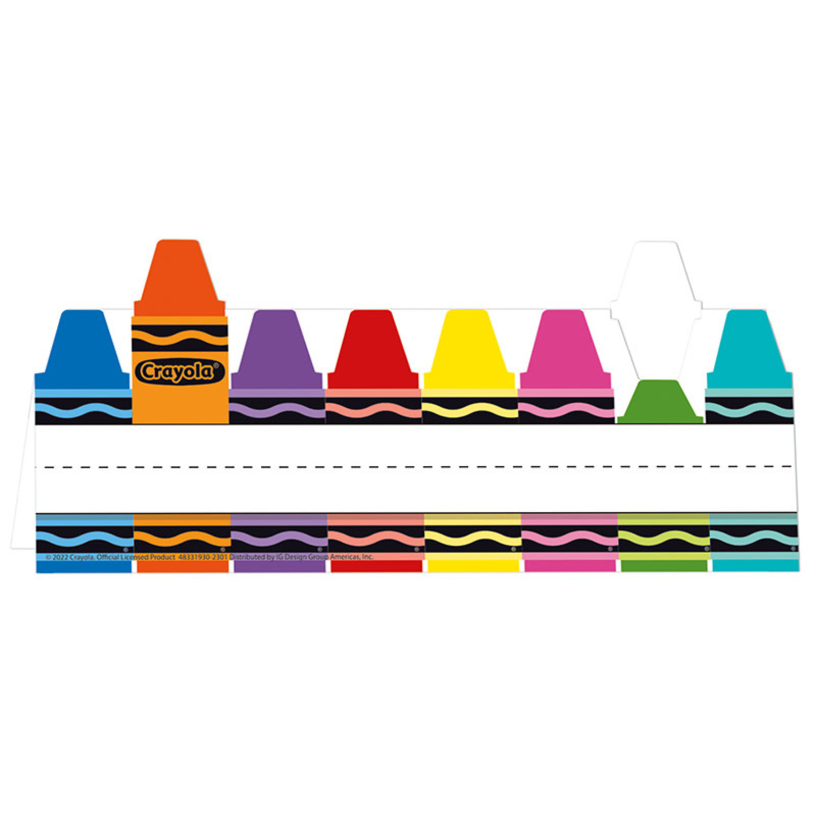 Crayola® Tented Name Plate