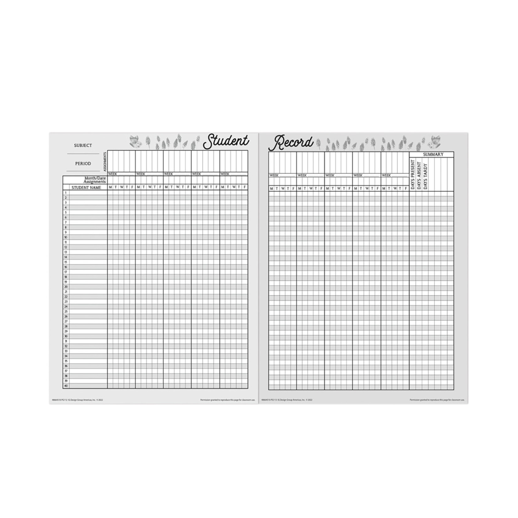 Curiosity Garden Lesson Plan & Record Book