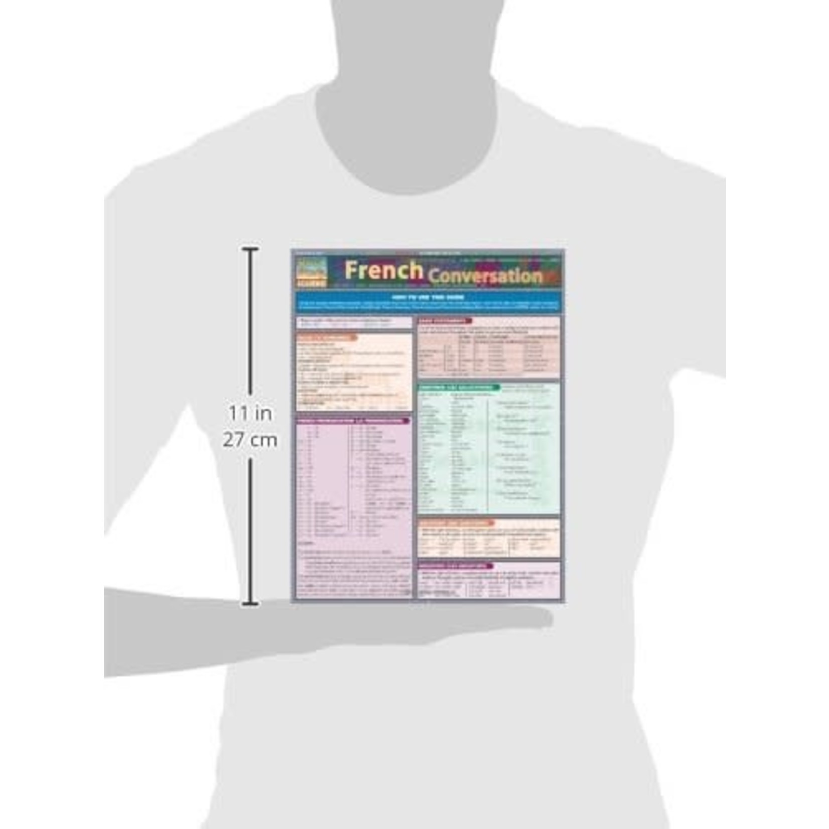 BAR CHARTS QuickStudy: French Conversation Laminated Study Guide