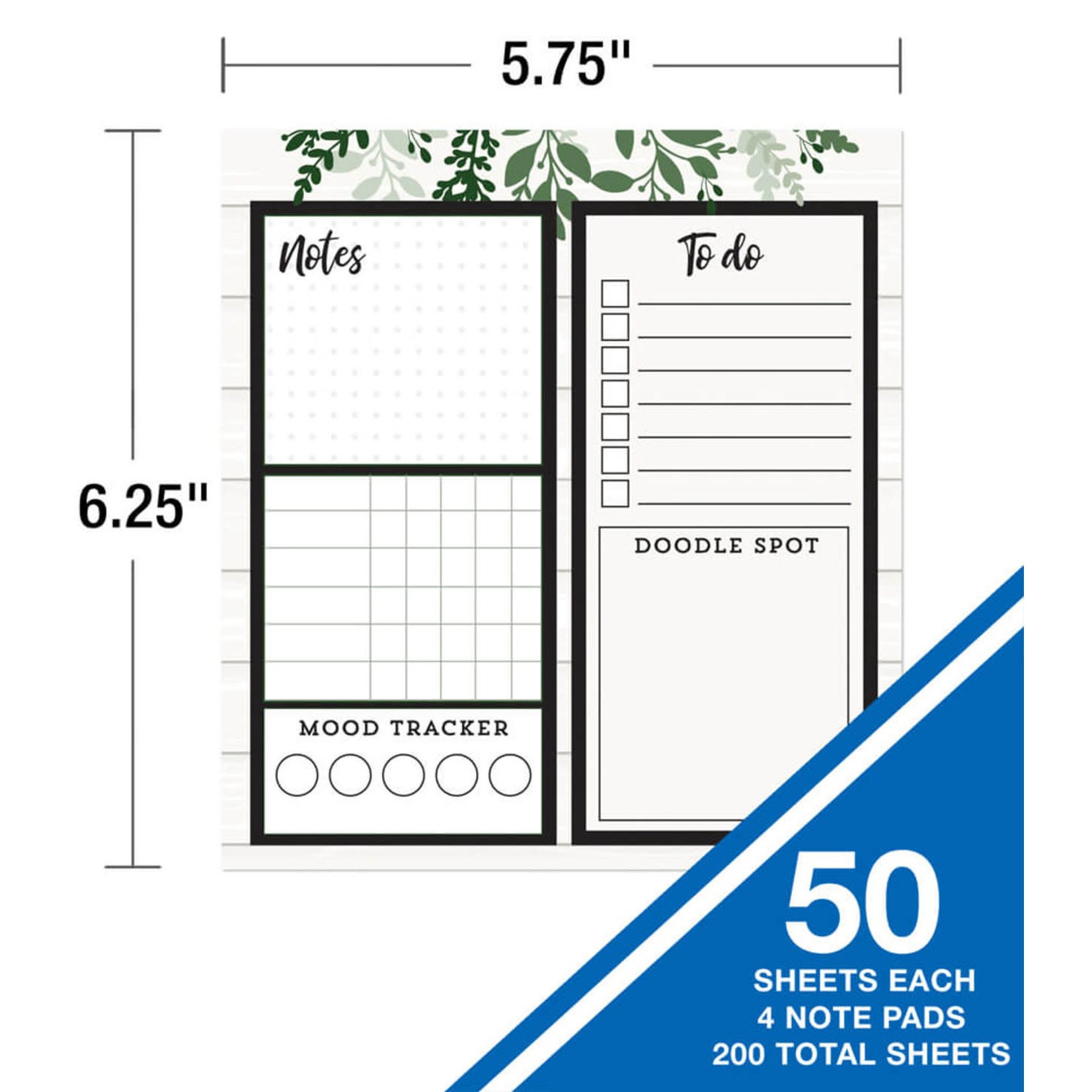 CARSON DELLOSA PUBLISHING CO Farmhouse Notepad Set