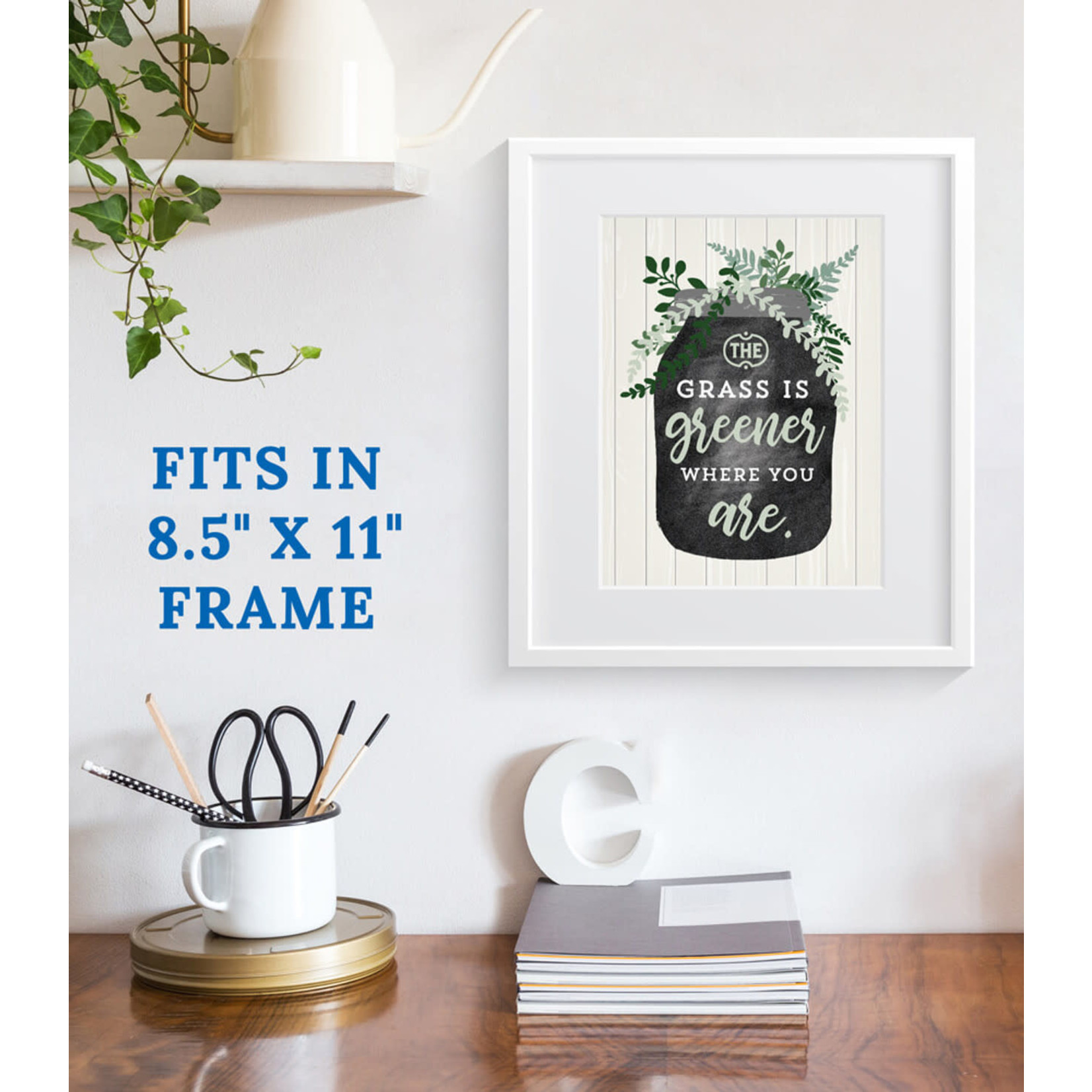 CARSON DELLOSA PUBLISHING CO Mini Posters: Farmhouse Poster Set