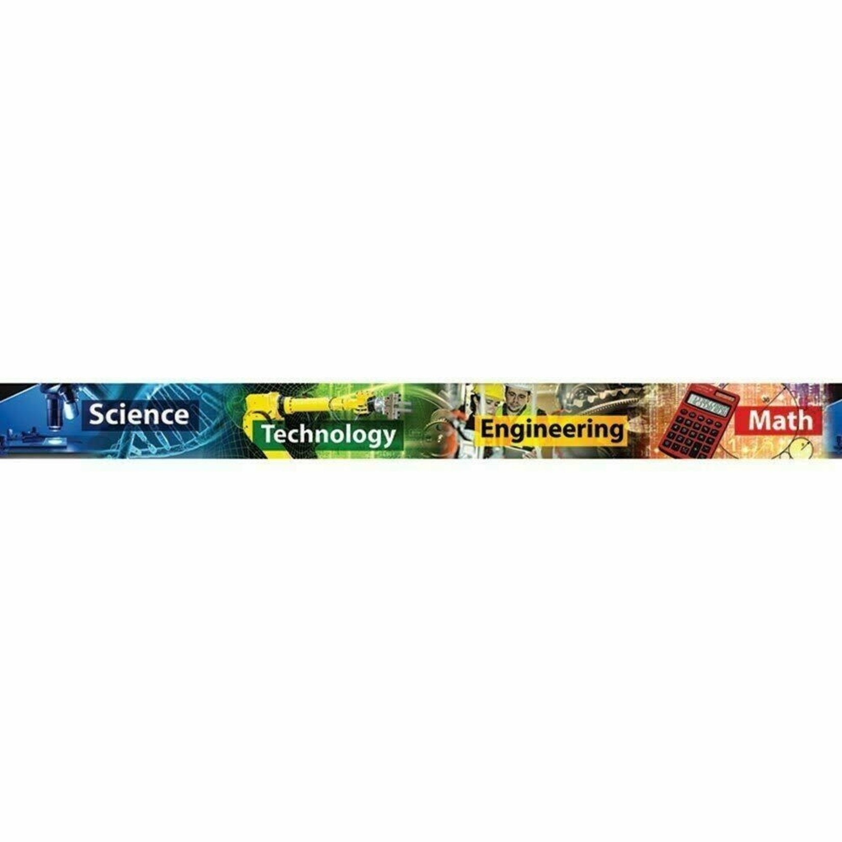 CARSON DELLOSA PUBLISHING CO Stem Straight Borders Science Technology Engineering Math